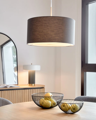 [LH0153R01] ELUNEY : Lot Eluney de 2 bols en métal noir