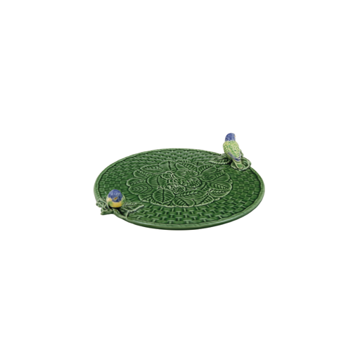 [65011879] CINERARIA : Assiette à fromage oiseau 