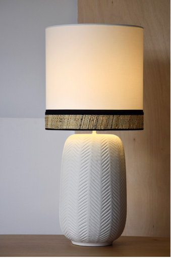 [SP21123] CLOE G : Lampe de table en céramique 34 x 77,5 cm