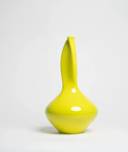 [12188000F10807] EUPHONY : Vase Euphony - Lime Green