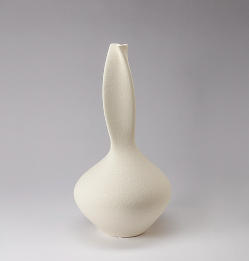 [12188000F00056] EUPHONY : Vase Euphony - Glacier White