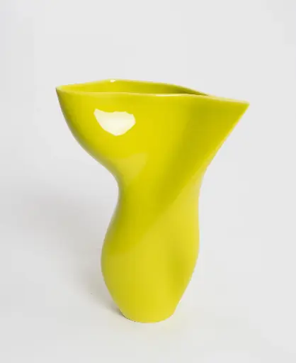 [1260000F10807] BABY MIA : Vase Baby Mia Lime Green