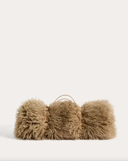 [X00839FA10] AKLA : Couverture en fausse fourrure 130 x 170cm