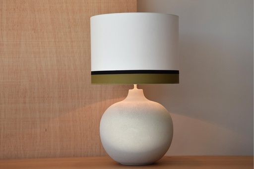 [SP20130C] BOLA : Lampe de table à boule avec abat-jour 40x73 cm