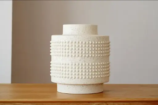 [34JZ24024] SOHO  : Petit vase en céramique 25x25x30 cm