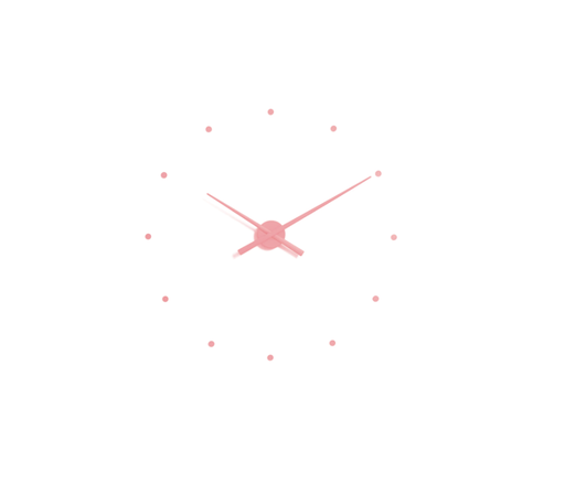 [RO010] OJ : Horloge rose