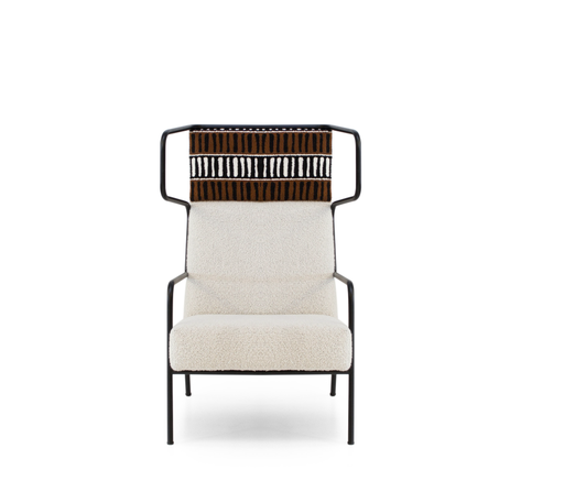 [1980100000003] BUGGY PLUS : fauteuil lounge tissu