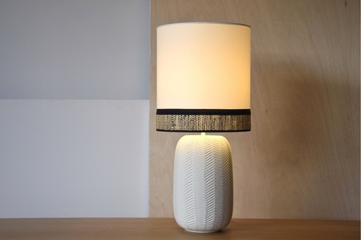 [SP21124] CLOE P : Lampe de table en céramique 30 x 69 cm