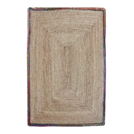 [7505NAT/MUL14] HARUNO : Tapis natural/multi 160 x 230 cm