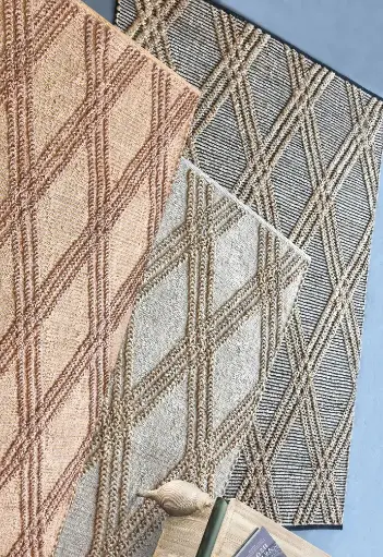 [5702NAT/EC03] LAUFFEN : Tapis natural/ecru 160x230 cm