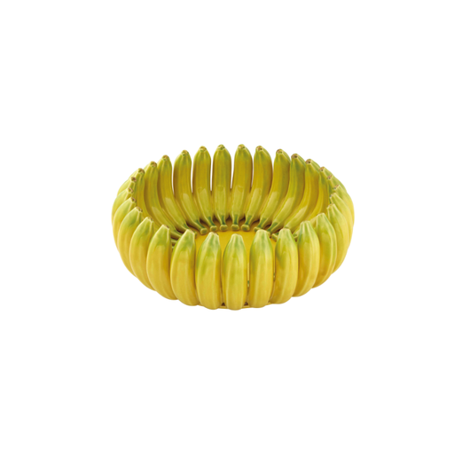 [65025701] BANANA MADEIRA : Centre de table fait à la main 38 cm