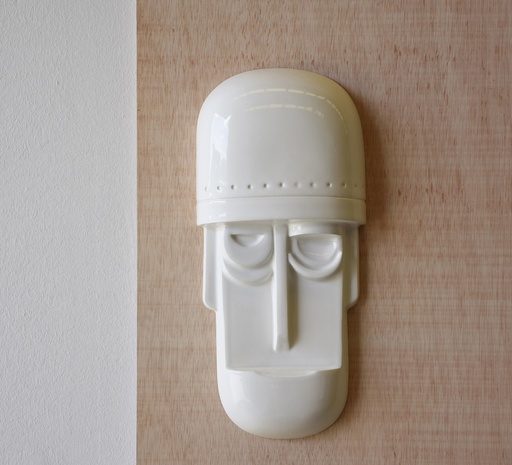 [TP322B] MASCARA : Masque Blanc 20x5x42cm