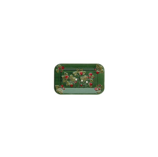 [65001102] STRAWBERRY : Plateau rectangulaire 34 cm